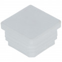 Embout carré intérieur cannelé Fortaps 24-16x16BL - blanc