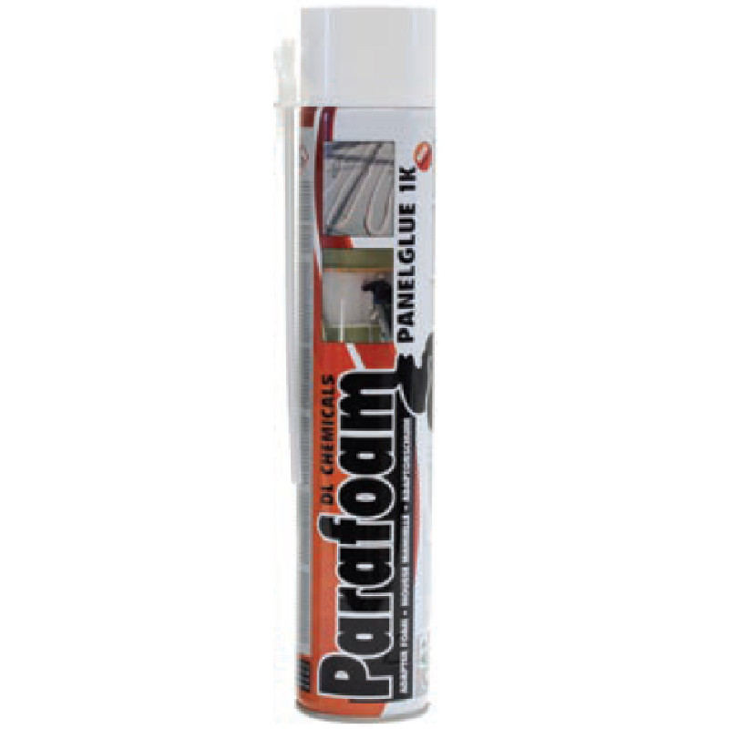 Mousse Parafoam Panelglue 1K polyuréthane 750 ml Orange - DL Chemicals
