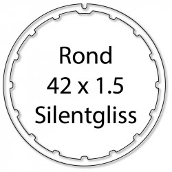 Bagues moteur 35 mm tube rond 42 Silentgliss - Nice 513.24201