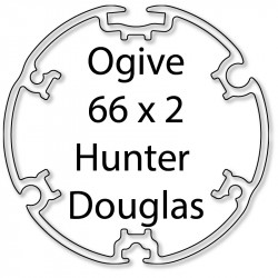 Bagues moteur 45 mm tube ogive 66 Hunter Douglas - Nice 515.26600