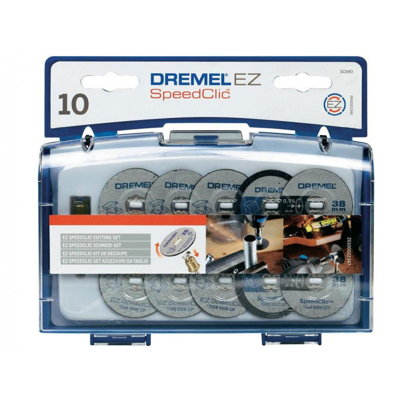 DREMEL® EZ SpeedClic : disque à tronçonner pour la découpe du bois