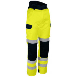 Pantalon de travail haute visibilité jaune Singer PILA-L
