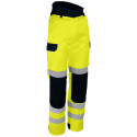 Pantalon de travail haute visibilité jaune Singer PILA T.2XL