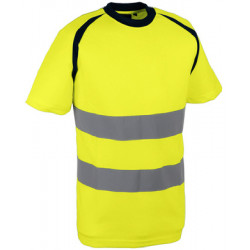 Tee-shirt haute visibilité jaune Singer SUZE-M