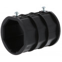 Bagues attaches DVA pour tube octogonal 40