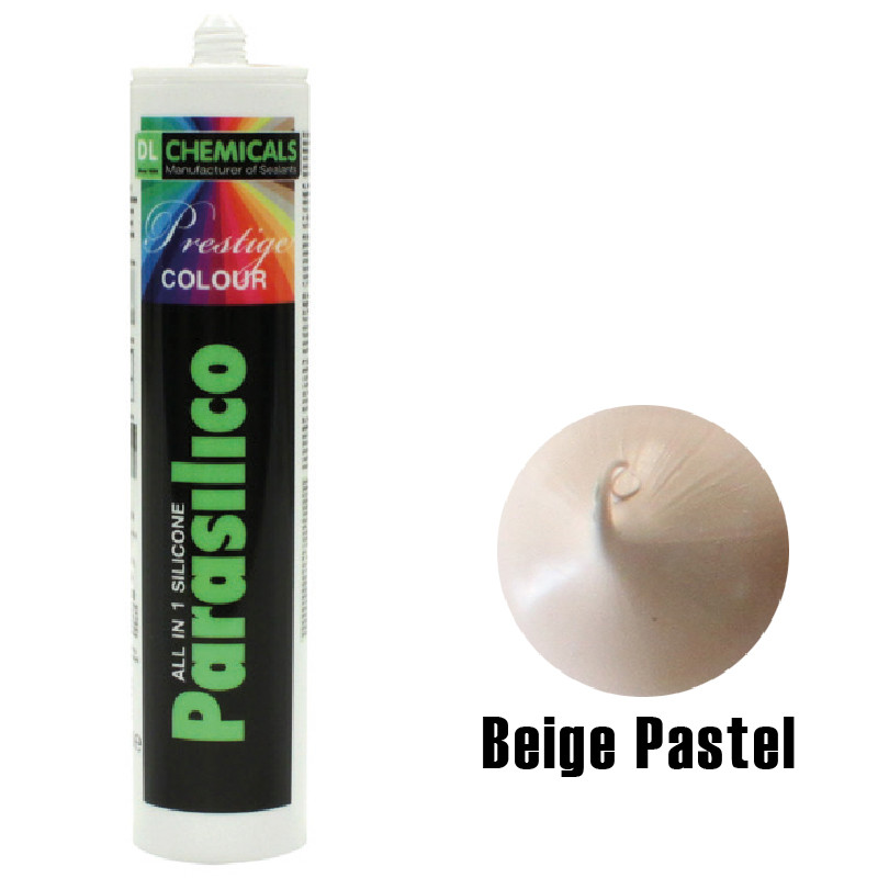 Silicone Parasilico prestige colour DL Chemicals - Beige pastel - Destockage