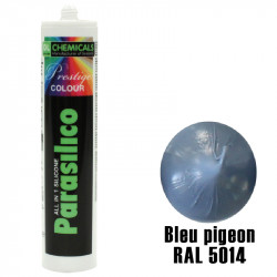 Silicone Parasilico prestige colour DL Chemicals -Bleu pigeon RAL 5014 - Destockage