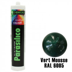Silicone Parasilico prestige colour DL Chemicals-Vert mousse RAL 6005 - Déstockage