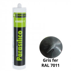 Silicone Parasilico AM 85-1 DL Chemicals - Gris fer - RAL 7011 - Déstockage