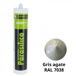Silicone Parasilico AM 85-1 DL Chemicals - Gris agate - RAL 7038 - Déstockage