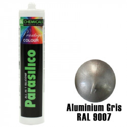 Silicone Parasilico prestige colour DL Chemicals - Alu gris RAL 9007 - Déstockage