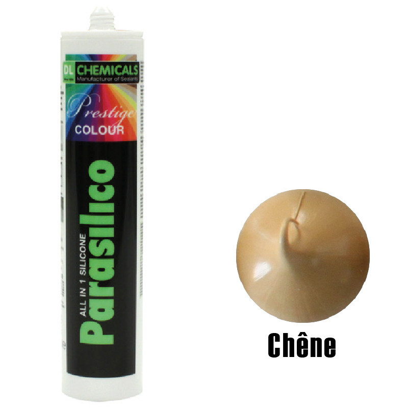 Silicone Parasilico prestige colour DL Chemicals - Chêne - Déstockage Silicone Parasilico prestige colour DL Chemicals - Chêne - Déstockage