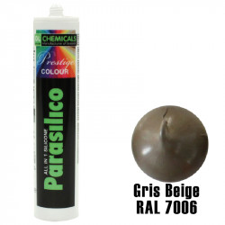 Silicone Parasilico prestige colour DL Chemicals RAL 7006 - Gris beige - Déstockage