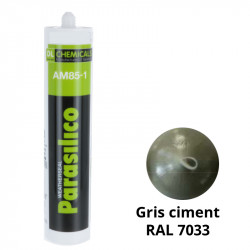 Silicone Parasilico AM 85-1 DL Chemicals - Gris ciment - RAL 7033 - Déstockage