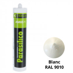 Silicone Parasilico AM 85-1 DL Chemicals - Blanc - RAL 9010 - Déstockage