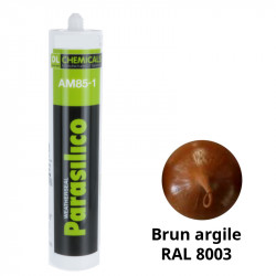 Silicone Parasilico AM 85-1 DL Chemicals - Brun argile - RAL 8003 - Déstockage