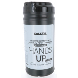 Lingettes nettoyantes pour les mains - menthe - Dalta HANDS UP Scrubby
