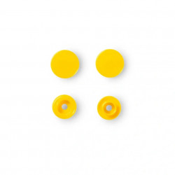 Boutons pression Color Snaps jaunes - Prym 393110