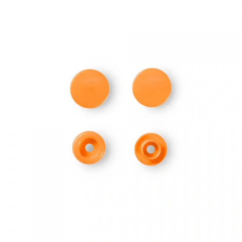 Boutons pression Color Snaps orange - Prym 393140