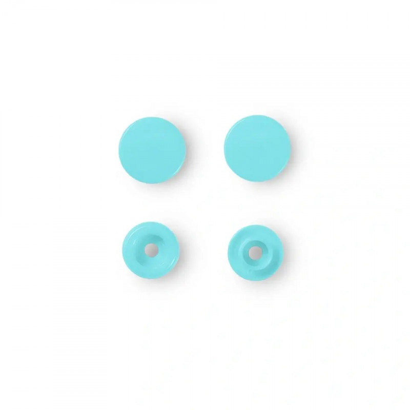 Boutons pression Color Snaps turquoise clair- Prym 393159