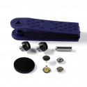 24 rivets de renforcement argentés 9 mm - Prym 403101