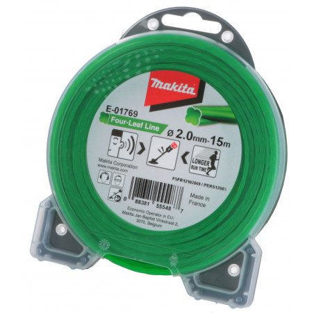 Fil Nylon Hélicoïdal Cuter Pro 4mm X 168m Pour Débroussailleuse - Bebel