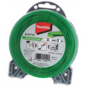 Fil nylon hélicoïdal Makita E-01775 vert Ø2 mm - Bobine 30 mètres