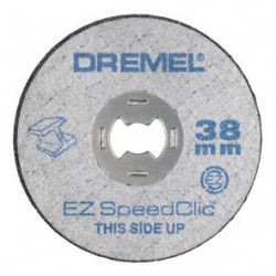 Disque à tronçonner 38 mm SC456 - Dremel 2615S456JC - Lot de 5