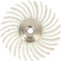 Brosse abrasive 472S Dremel fine grain 120 de 25 mm - 2615S472JA
