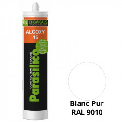 Silicone Parasilico Alcoxy 15 blanc pur RAL 9010 - DL Chemicals