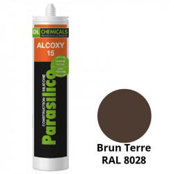 Silicone Parasilico Alcoxy 15 brun terre RAL 8028 - DL Chemicals