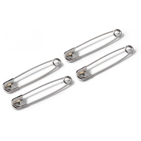 Lot De 50 épingles De Sûreté Robustes En Acier Pour Couvertures Vetements Jupes Kilts Travaux Manuels Argent 86163604