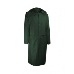Manteau de pluie PVC souple vert E.P.I. Singer VPLMANV - T.XL