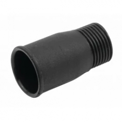 Adaptateur Mondelin noir PVC vissant pour manche à balai - 863160