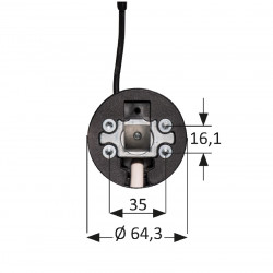 Moteur volet roulant Selve SE Plus-RC1/10 - Radio