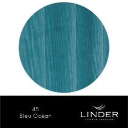 Rideau thermique Linder Alberta - Bleu Ocean