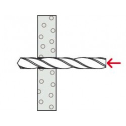 Chevilles métalliques DuoHM 4x55 empreinte TX - Fischer 572923 (x25)