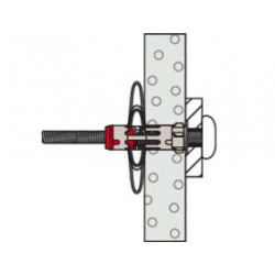 Chevilles métalliques DuoHM 4x55 empreinte TX - Fischer 572923 (x25)