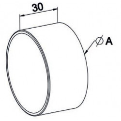 Bague de rattrapage Ø59 mm ZF A562A pour tube ZF 54