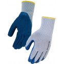 Gants de manutention Singer paume enduite latex crêpé bleu - Taille 11