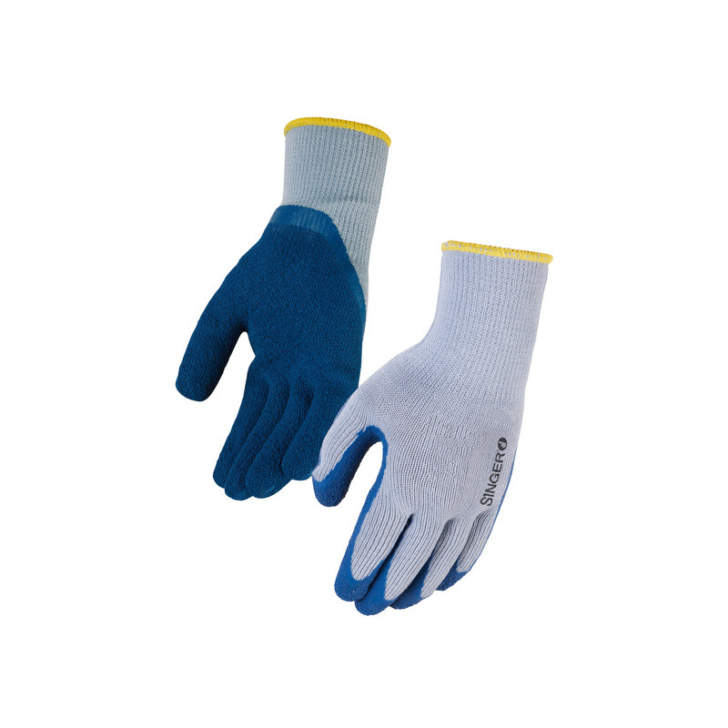 Gants de manutention lourde latex - taille 11 - Singer TAC11BL