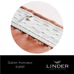 Galon fronceur Plat rideaux thermique Linder