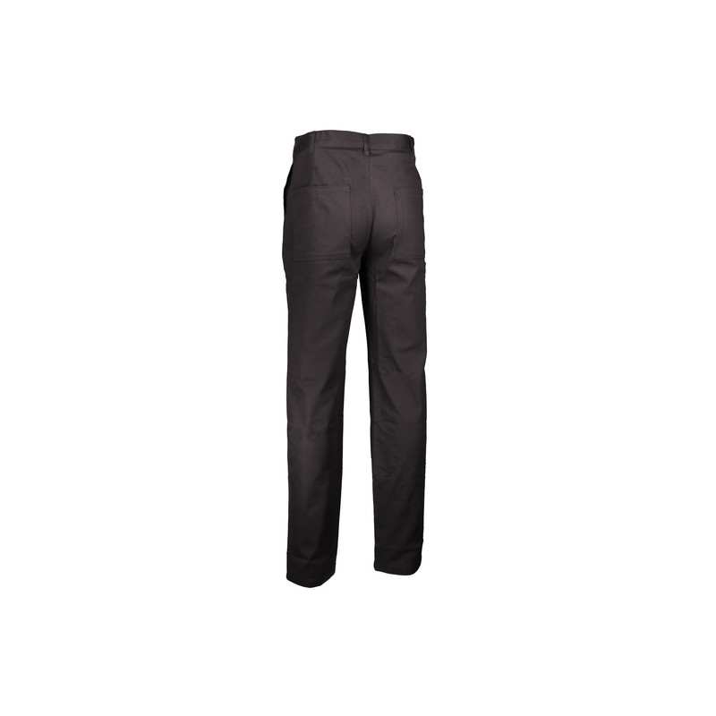 Pantalon de travail gris/noir 100% coton 300 g/m² Singer PARY - T.01