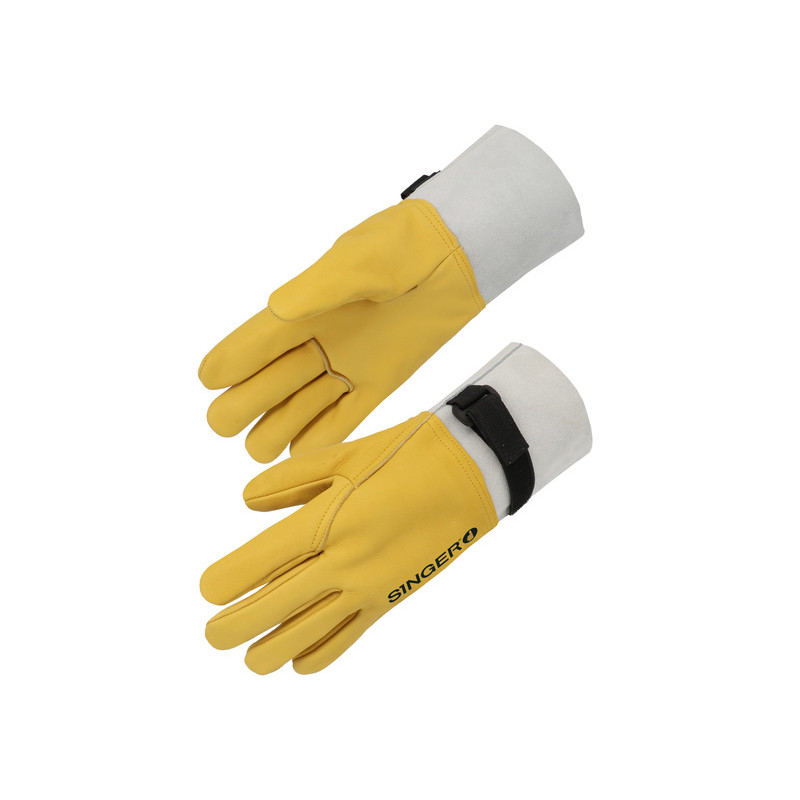 Sur-gants électricien tout fleur de bovin EPI Singer 50ELEC - T.9