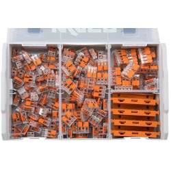 Kit bornes de connexion 4 mm² série 221 L-BOXX Mini Wago 887-952