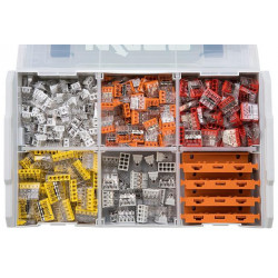 Kit de bornes de connexion 2,5 mm² série 2273 L-BOXX Mini Wago 887-953