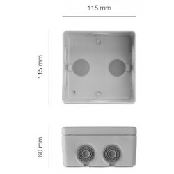 Boîte Extérieure étanche Deflecto Format A5 - Pour Documents, Protection Contre Intempéries