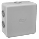 Boite de dérivation Debflex étanche IP66 grise 115x115/P60 - 718225