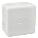 Boite de dérivation Debflex étanche IP66 blanche 85x85/P50 - 718245