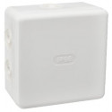 Boite de dérivation Debflex étanche IP66 blanche 115x115P60 - 718255